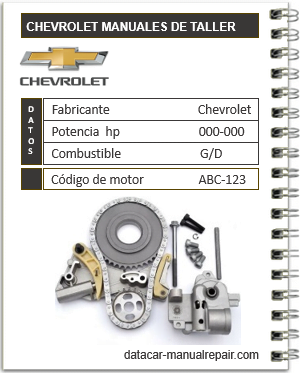 Chevrolet Camaro 2001 3.8L Manual de Puesta tiempo