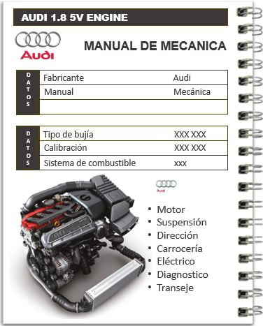 Manual de mecánica Audi 1.8 Turbocargado