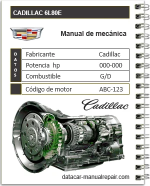 Transmisión automática Cadillac 6L80E PDF 