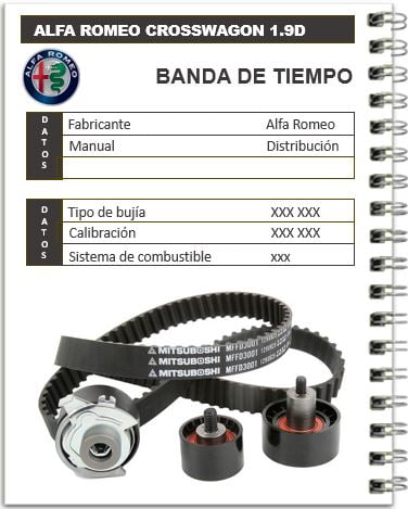 Alfa Romeo Crosswagon 2004-2008 1.9D Manual de mecánica