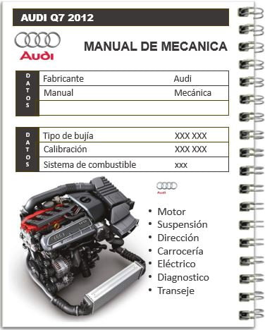 Audi Q7 2012 3.0 TDi Manual de mecánica automotriz PDF