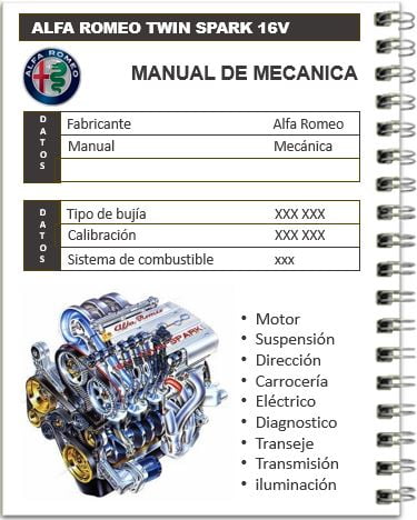 Alfa Romeo Twin Spark 16V Manual de mecánica